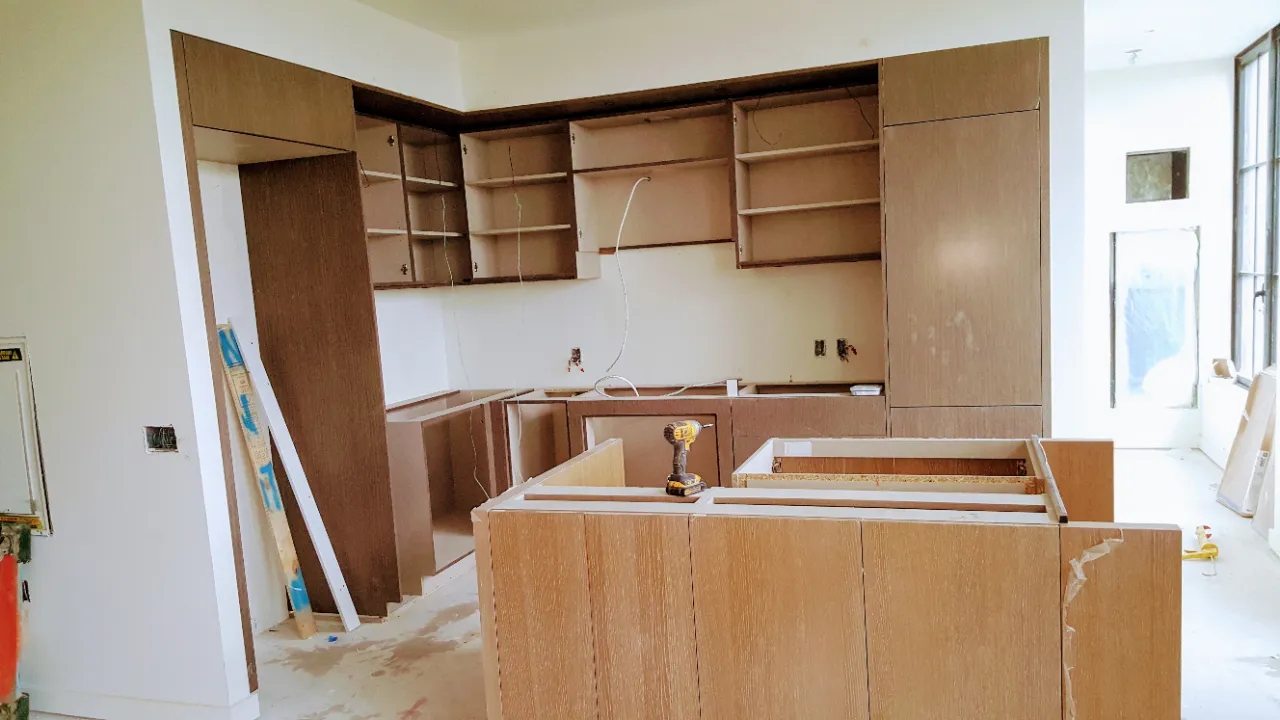 Custom carpentry project in Manhattan by Milan Design Construction