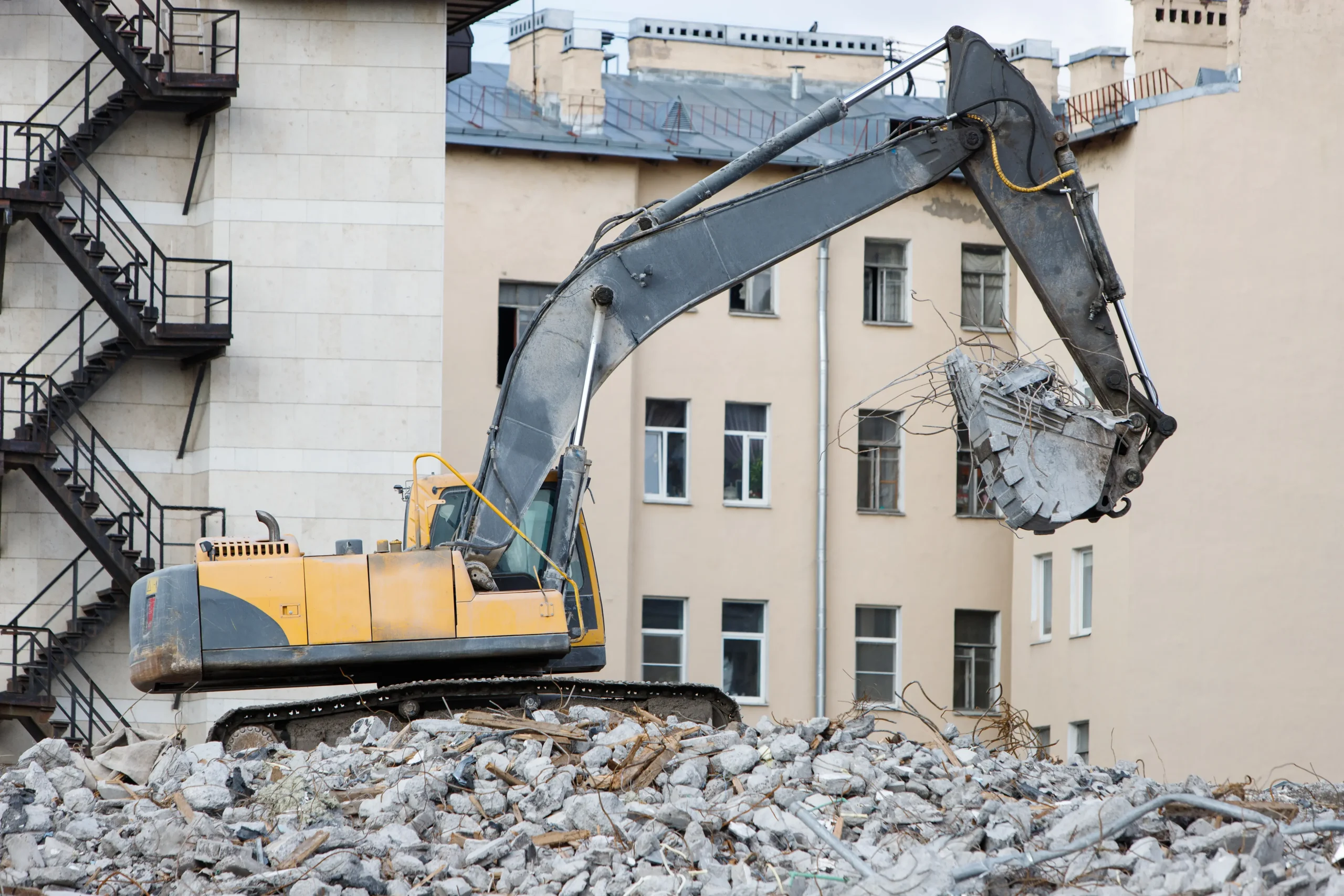 Commercial demolition in the Bronx by Milan Design Construction