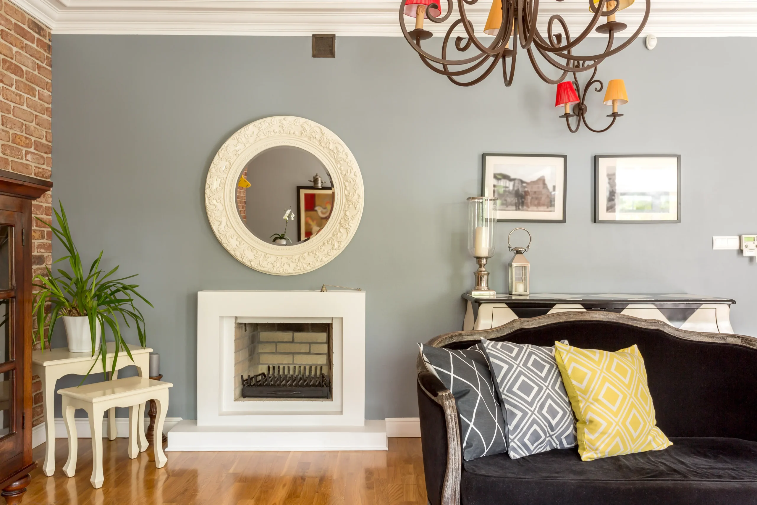Brownstone interior painting in Brooklyn by Milan Design Construction