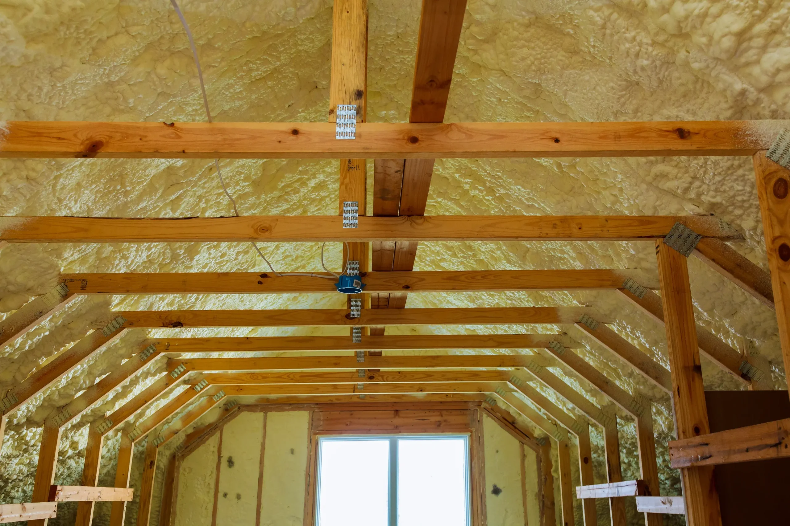 Attic insulation upgrade in Staten Island by Milan Design Construction
