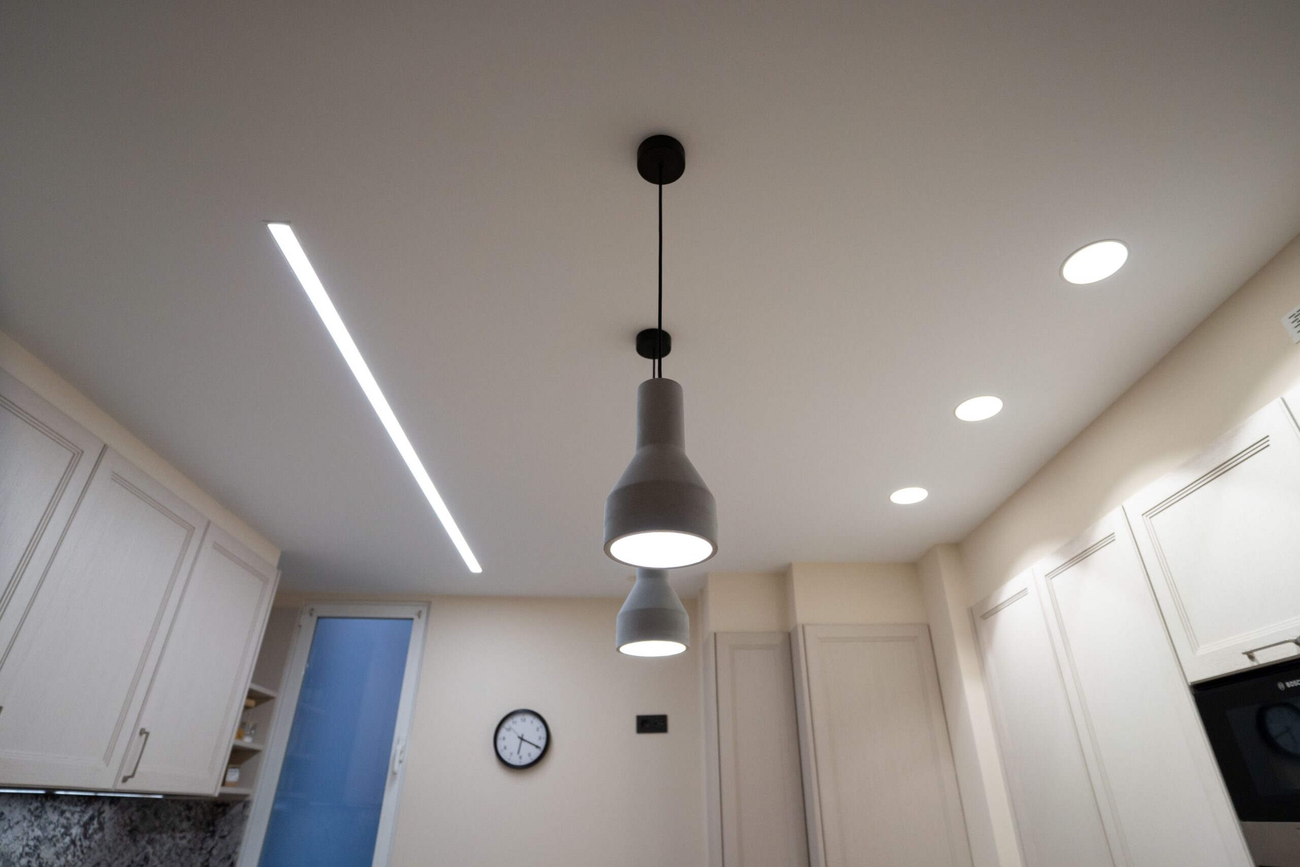 Recessed lighting installation in Brooklyn by Milan Design Construction