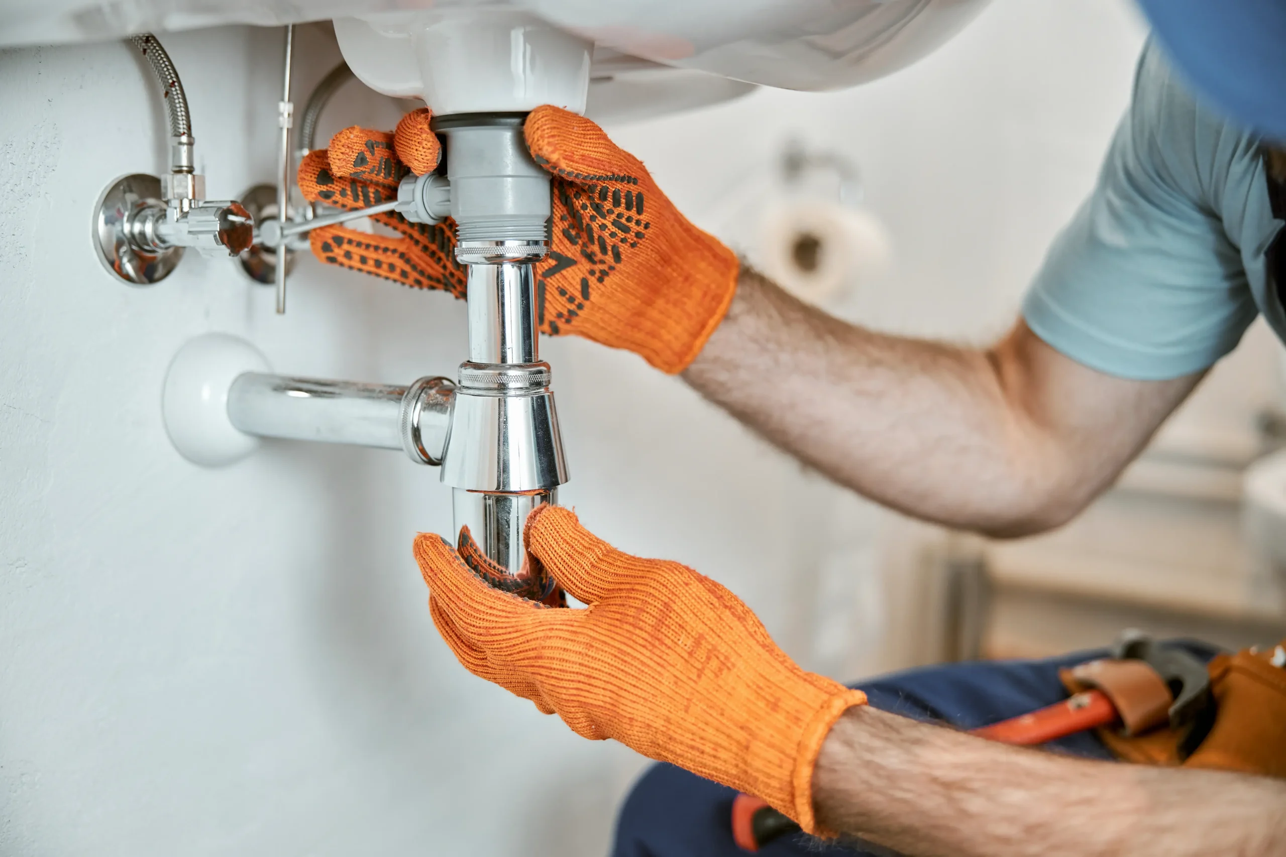 Bathroom plumbing install in Brooklyn by Milan Design Construction