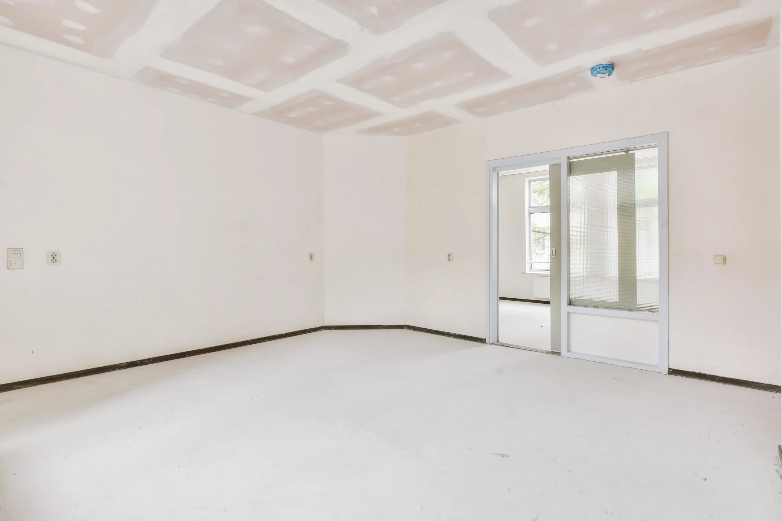 Commercial drywall build-out in the Bronx by Milan Design Construction